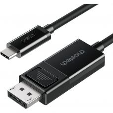 Кабель мультимедійний USB 3.1 Type-C to DisplayPort 1.8m V1.4 Thunderbolt 3 4K60Hz PVC Choetech (XCP-1803)