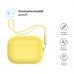 Чехол для наушников Armorstandart Silicone Case with straps для Apple Airpods Pro 2 Yellow (ARM68619)