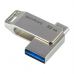 USB флеш накопитель Goodram 32GB ODA3 Silver USB 3.0 / Type-C (ODA3-0320S0R11)
