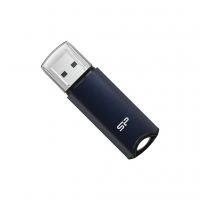 USB флеш накопитель Silicon Power 64GB Marvel M02 Aluminum Blue USB 3.2 (SP064GBUF3M02V1B)