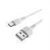 Дата кабель USB 2.0 AM to Type-C 1.0m BX16 Easy 2A White BOROFONE (BX16CW)