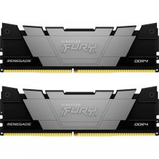 Модуль пам'яті для комп'ютера DDR4 16GB (2x8GB) 4266 MHz RenegadeBlack Kingston Fury (ex.HyperX) (KF442C19RB2K2/16)