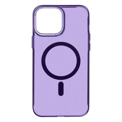 Чохол до мобільного телефона Armorstandart Y23 MagSafe Apple iPhone 15 Pro Max Transparent Purple (ARM68569)