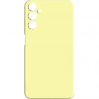 Чехол для мобильного телефона MAKE Samsung A25 Silicone Yellow (MCL-SA25YE)