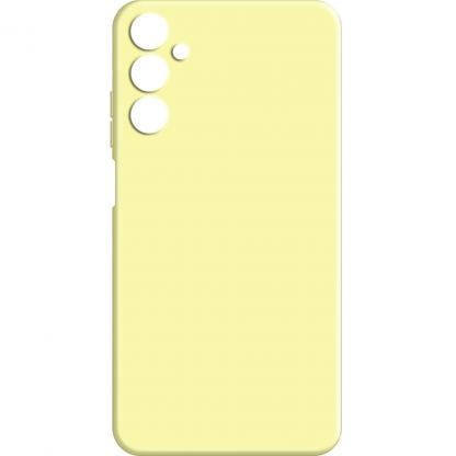 Чехол для мобильного телефона MAKE Samsung A25 Silicone Yellow (MCL-SA25YE)