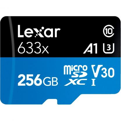 Карта памяти Lexar 256GB microSDXC class 10 UHS-I 633x (LSDMI256BB633A)