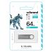 USB флеш накопитель Wibrand 64GB Puma Silver USB 2.0 (WI2.0/PU64U1S)