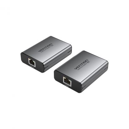 Адаптер HDMI via UTP up to 60m w/Power adapter(RX/TX) V1.4 1080p 60Hz 3D DD7.1 Vention (AKGH0-EU)