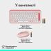 Комплект Logitech POP Icon Combo Bluetooth UA Rose (920-013142)