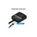 Переходник VGA 15F to HDMI M 1080P 60Hz 3,5mm Audio 0.15m Vention (ACNBB)