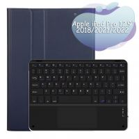 Чехол для планшета BeCover Keyboard+TouchPad Apple iPad Pro 12.9 2018/2021/2022 Deep Blue (712382)