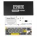 Клавиатура Epomaker Shadow-X 70 Mulan Switch Hot-Swap LCD Screen RGB Wireless/Bluetooth/USB UA White (SHX-W-M)