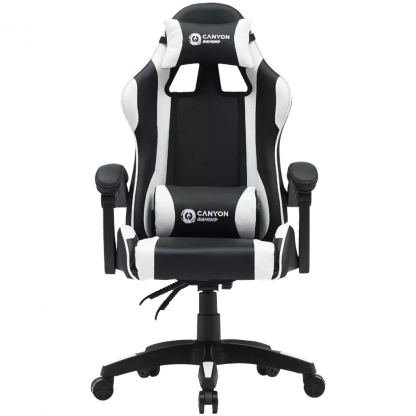Кресло игровое Canyon Core SGCH2 Black/White (CNE-SGCH2W)