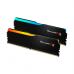 Модуль памяти для компьютера DDR5 64GB (2x32GB) 6000 MHz Ripjaws M5 RGB Matte Black G.Skill (F5-6000J3040G32GX2-RM5RK)