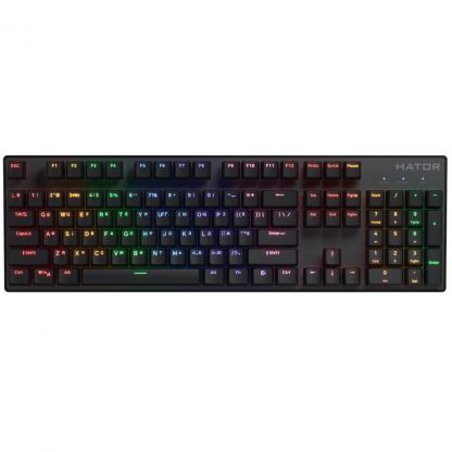 Клавиатура Hator Icefall Mecha Rainbow USB Black (HTK104UA)