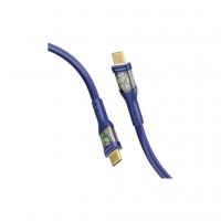 Дата кабель USB-C to USB-C 2.0m Promate (transline-cc200.navy)