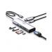 Концентратор Ugreen USB3.1 Type-C to HDMI/USB 3.0x2/RJ45/SD/TF/PD 100W CM512 (60515)