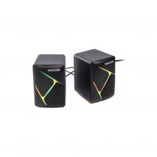 Акустическая система Maxxter CSP-U004RGB USB Black (CSP-U004RGB)