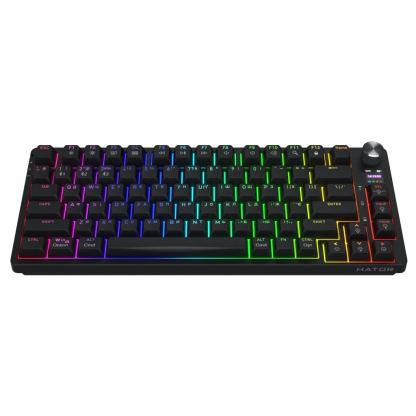 Клавіатура Hator Icefall Pro Wireless/Bluetooth/USB Black (HTK450UA)