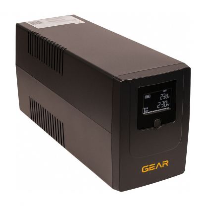Источник бесперебойного питания GEAR GU-1500PLCD