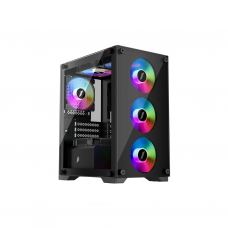 Корпус 1stPlayer X2-M-BK-4F1