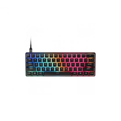 Клавиатура SteelSeries Apex Pro Mini Gen 3 HyperMagnetic OmniPoint 3.0 OLED USB UA Black (64913)