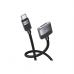 Кабель питания USB-C to Mag3 1.0m Magnetic U141 black HOCO (6942007642088)