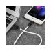 Дата кабель USB 2.0 AM to Micro 5P 1.0m 2A silicone X21 black+white HOCO (6957531071389)