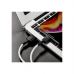 Дата кабель USB 2.0 AM to Lightning 1.0m 2.4A silicone BX31 white BOROFONE (6931474710369)