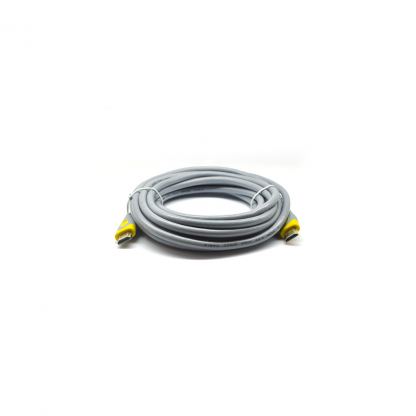 Кабель мультимедийный HDMI M to HDMI M 10.0m v2,0 Grey V-LINK (YT-HDMI(M)/(M)HSV2.0-10m)
