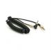 Кабель мультимедийный 3.5mm M to 3.5mm M 1.5m 90° corner black Voltronic (YT-AUXSGJ(M)/(M)-1.5-B)