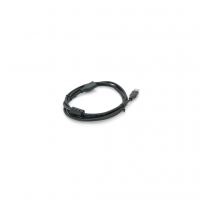 Дата кабель USB 2.0 AM/AF 1.0m black VEGGIEG (YT-AM/AF-V-U105)