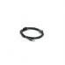 Дата кабель USB 2.0 AM/AF 1.0m black VEGGIEG (YT-AM/AF-V-U105)