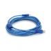Кабель для принтера USB 2.0 AM/BM 5.0m ferrite blue Ritar (YT-AM/BM-5.0TBL)