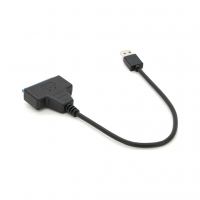 Переходник USB 3.0 AM to SATA 0.1m for HDD/SSD black Voltronic (YT-C3.0-SATA/0.1)
