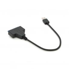Переходник USB 3.0 AM to SATA 0.1m for HDD/SSD black Voltronic (YT-C3.0-SATA/0.1)