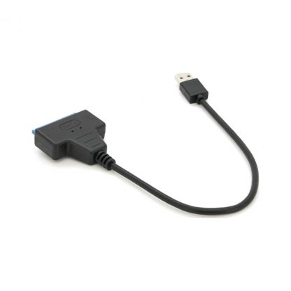 Переходник USB 3.0 AM to SATA 0.1m for HDD/SSD black Voltronic (YT-C3.0-SATA/0.1)