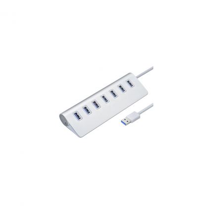 Концентратор Voltronic USB 3.0 to 7xUSB 0.2m aluminum (YT-3HA7/2TB)