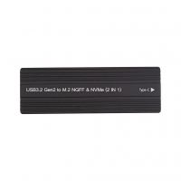 Карман внешний PowerPlant SSD Premium M.2 PCIe NGFF/NVMe USB3.2 (HC380510)