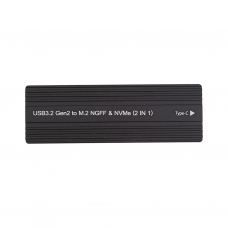 Кишеня зовнішня PowerPlant SSD Premium M.2 PCIe NGFF/NVMe USB3.2 (HC380510)