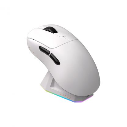 Мишка Ajazz AJ179PRO Wireless/Bluetooth/USB Charging Dock White (AJ179-PRO-W)
