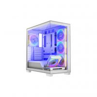 Корпус для ПК Modecom VOLCANO STELLAR ARGB MIDI 5x120mm fans WHITE (AT-STELLAR-5F-ARGB-20)