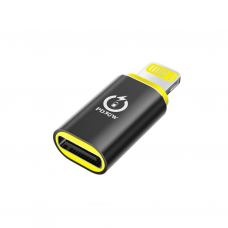 Переходник USB-C F to Lightning M 30W black XoKo (AC-033)