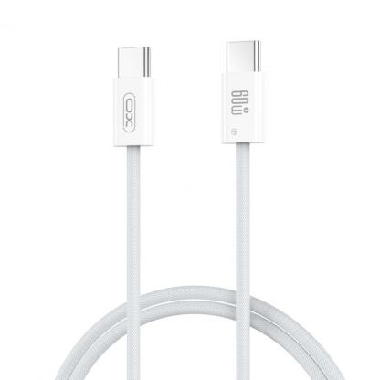 Дата кабель USB-C to USB-C 1.0m 60W white XO (CB-Q73CC)