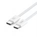 Дата кабель USB-C to USB-C 1.0m 60W white XO (CB-Q73CC)