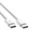 Дата кабель USB-C to USB-C 1.0m 60W white XO (CB-Q73CC)
