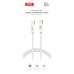 Дата кабель USB-C to USB-C 1.0m 60W white XO (CB-Q73CC)