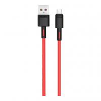 Дата кабель USB 2.0 AM to Micro 5P 1.0m 5A red XO (NB166-M-1-RD)
