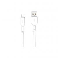Дата кабель USB 2.0 AM to Micro 5P 1.0m 3A white XO (NB112-M-WH)