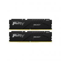 Модуль пам'яті для комп'ютера DDR5 128GB (2x64GB) 5600 MHz Beast Black Kingston Fury (ex.HyperX) (KF556C40BBK2-128)